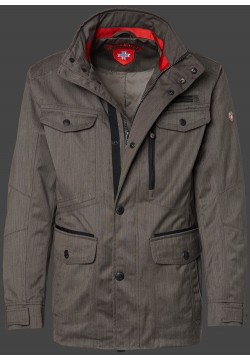 Jacken-Coat Chester BosAirTec Saltpepper Jacke Herren Sommer