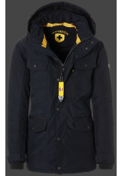 Jacken-Coat Chester Winter HaHeMeAirTec Darknavy Jacke Herren Winter
