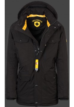 Jacken-Coat Chester Winter PolyHiTec Schwarz Jacke Herren Winter