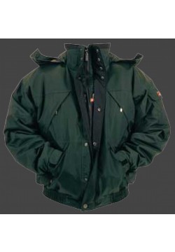 Jacken-Coat Cliffjacke PolyHiTec Dunkelgrün Jacke Herren Winter