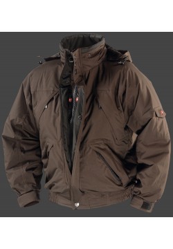 Jacken-Coat Cliffjacke PolyHiTec Schoko Jacke Herren Winter