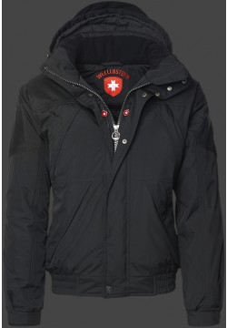 Jacken-Coat Cliffjacke PolyHiTec Schwarz Jacke Herren Winter