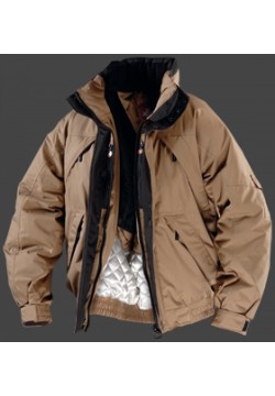 Jacken-Coat Cliffjacke PolyHiTec Zimt Jacke Herren Winter