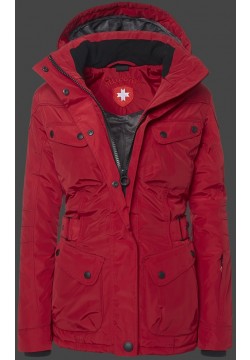 Jacken-Coat Cosmo TiSaAirTec Darkred Jacke Damen Winter