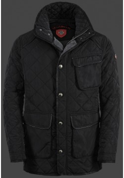Jacken-Coat Cottage Men RaLoHiTec Schwarz Jacke Herren Winter
