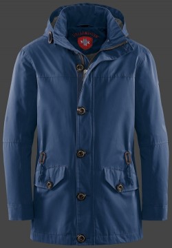 Jacken-Coat Cottonman MeTecAirTec Navy Jacke Herren Sommer