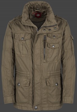 Jacken-Coat Cruise OsCoAirLight Camel Jacke Herren Sommer