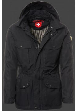 Jacken-Coat Denver PolyAirLite Schwarz Jacke Herren Winter