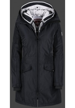 Jacken-Coat Dockside HaHeMeAirTec Dunkelblau Jacke Damen Winter