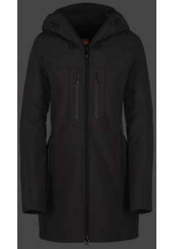 Jacken-Coat Dynamica Lang DynashellAquaLight Espresso Jacke Damen Winter