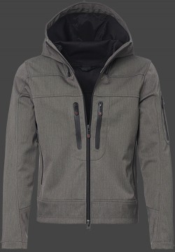 Jacken-Coat Dynamica Men BosAirTec Saltpepper Jacke Herren Winter
