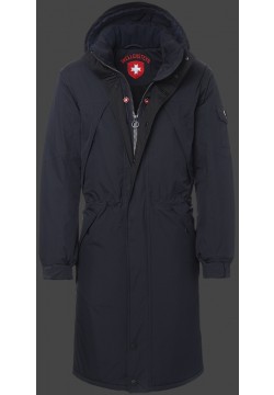 Jacken-Coat Eismantel PolyHiTec Dunkelblau Jacke Herren Winter