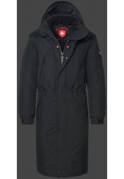 Jacken-Coat Eismantel PolyHiTec Schwarz Jacke Herren Winter