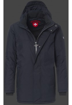 Jacken-Coat England PolyHiTec Dunkelblau Jacke Herren Winter