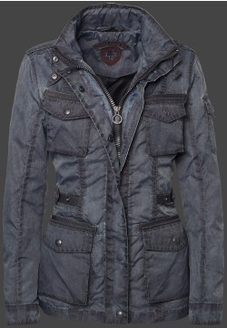 Jacken-Coat Escorial SprayTec Dunkelblau Jacke Damen Sommer