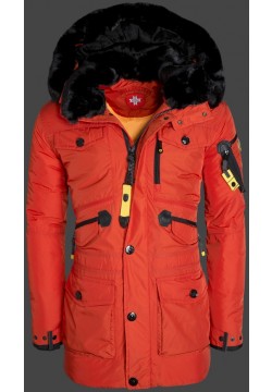 Jacken-Coat Falcon AmTerAirTec Terracotta Jacke Herren Winter