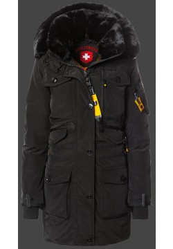 Jacken-Coat Falcon Lady TiSaAirTec Schwarz Jacke Damen Winter