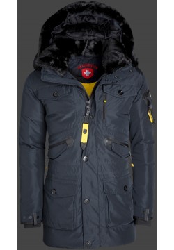 Jacken-Coat Falkland HaHeMeAirTec Midnightblue Jacke Herren Winter