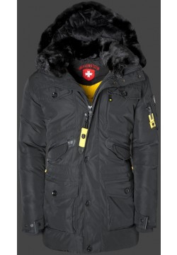 Jacken-Coat Falkland HaHeMeAirTec Schwarz Jacke Herren Winter