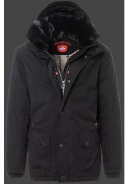 Jacken-Coat Feuerland HDDAirTec Schwarz Jacke Herren Winter