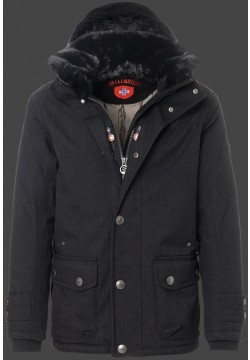 Jacken-Coat Feuerland WoCasAirTec Anthrazit Jacke Herren Winter