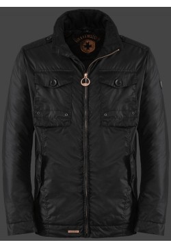 Jacken-Coat Frisco Winter CarboHiTec Schwarz Jacke Herren Winter