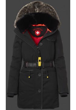 Jacken-Coat Galaxy Lady ElaDuAirTec Schwarz Jacke Damen Winter