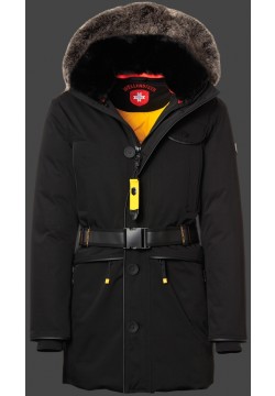 Jacken-Coat Galaxy Men ElaDuAirTec Schwarz Jacke Herren Winter