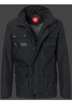 Jacken-Coat Gendarm Poly3AirTec Schwarz Jacke Herren Sommer