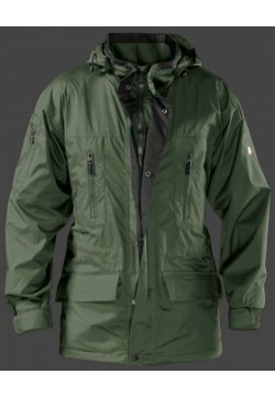 Jacken-Coat Golfjacke PolyAirLite Dunkelgrün Jacke Herren Sommer