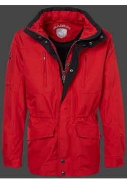 Jacken-Coat Golfjacke PolyAirLite Rot Jacke Herren Sommer