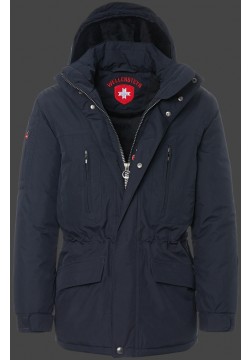 Jacken-Coat Golfjacke-Winter PolyAirLite Dunkelblau Jacke Herren Winter