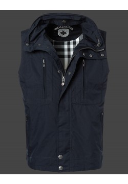 Jacken-Coat Golfweste PolyAirLite Dunkelblau Jacke Herren Sommer