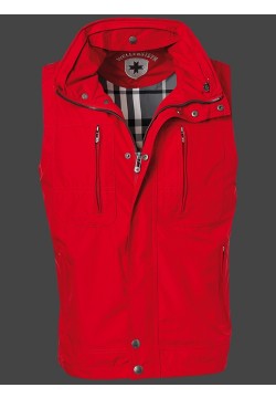 Jacken-Coat Golfweste PolyAirLite Rot Jacke Herren Sommer