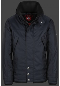 Jacken-Coat Hafen-Hamburg RainbowAirTec Midnightblue Jacke Herren Winter