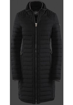Jacken-Coat Helium Long MoSoDuHiTec Schwarz Jacke Damen Winter