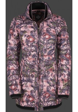Jacken-Coat Helium Medium FloRaHiTec Antique Pink Paisley Jacke Damen Winter