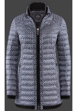 Jacken-Coat Helium Medium FloRaHiTec Blue/Offwhite Close Up Jacke Damen Winter