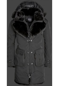 Jacken-Coat Hurricane HeroeAirTec Schwarz Jacke Herren Winter