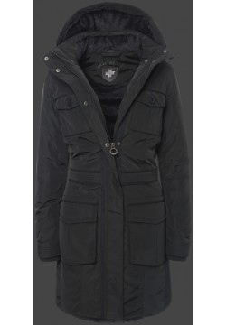 Jacken-Coat Island TiSaAirTec Schwarz Jacke Damen Winter
