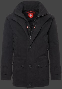 Jacken-Coat Jaguro HDDAirTec Schwarz Jacke Herren Winter