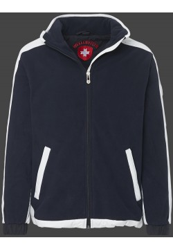 Jacken-Coat Jet-Jacke MicroFleece Dunkelblau/Cocos Jacke Herren Winter