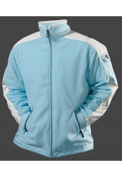 Jacken-Coat Jet-Jacke MicroFleece Eisblau/Cocos/Silber Jacke Herren Winter