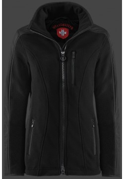 Jacken-Coat Jet Jacket Sport Lady MicroFleece Schwarz Jacke Damen Winter