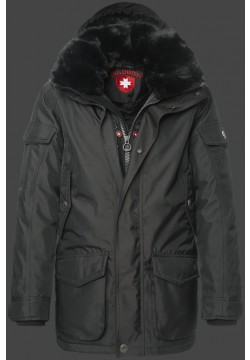 Jacken-Coat Kodiaks RainbowAirTec Coffee Jacke Herren Winter