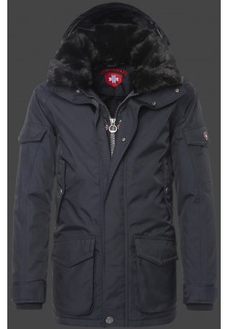 Jacken-Coat Kodiaks RainbowAirTec Midnightblue Jacke Herren Winter