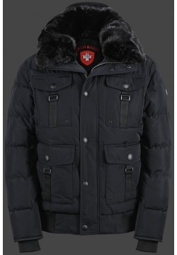Jacken-Coat Leuchtfeuer Blouson HaHeMeAirTec Midnightblue Jacke Herren Winter