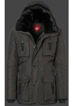 Jacken-Coat Leuchtfeuer HaHeMeAirTec Graphit Jacke Herren Winter