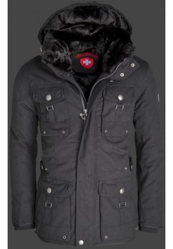 Jacken-Coat Leuchtfeuer HDDAirTec Schwarz Jacke Herren Winter