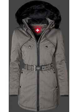Jacken-Coat Lichtermeer BosAirTec Saltpepper Jacke Damen Winter